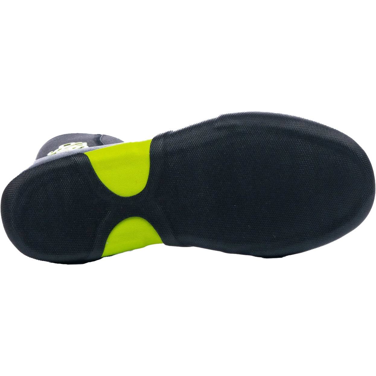 2026 C-Skins Junior Legend 5mm Neoprenstøvler Med Lynlås Og Rund Snude C-BOLE5JZ - Black / Flash Green / Charcoal